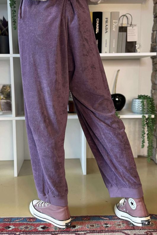 Terry B Classic Relaxed Pant Dewberry